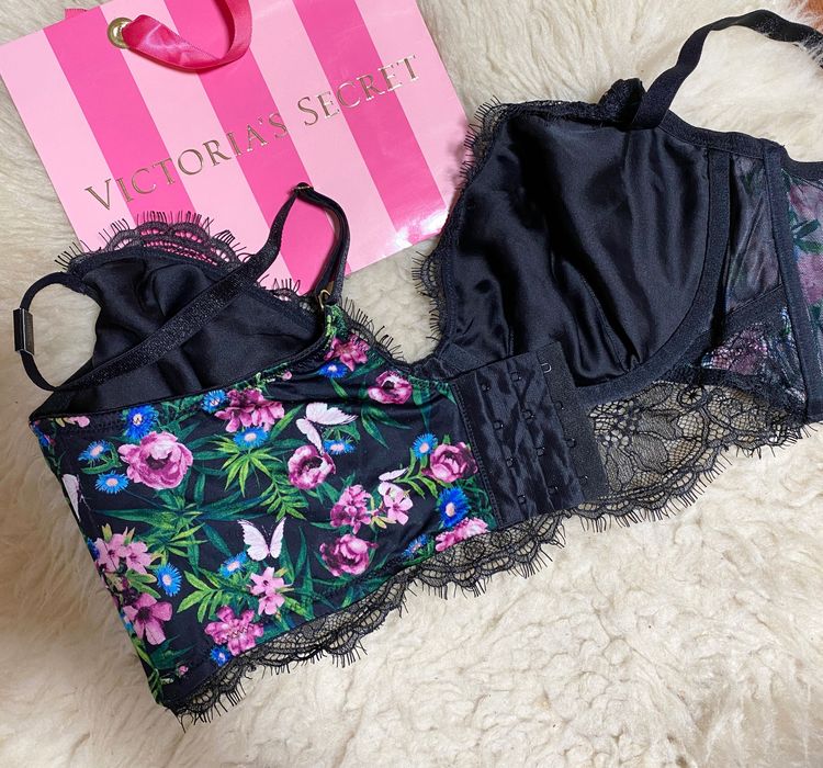 Суитен-бюстие мек без push-up victorias secret