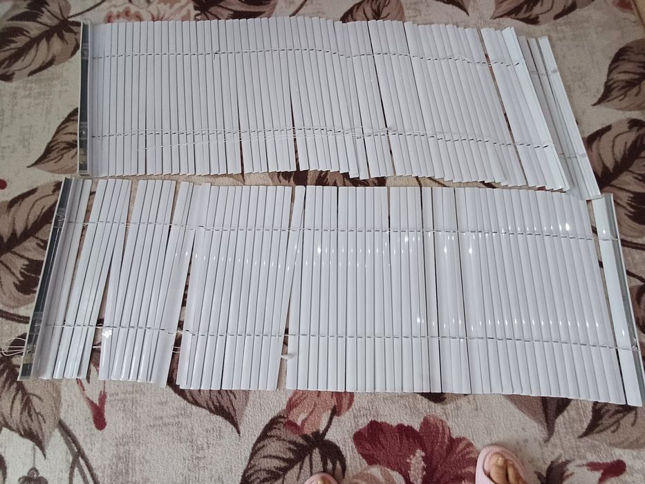 Бяли алуминиеви щори