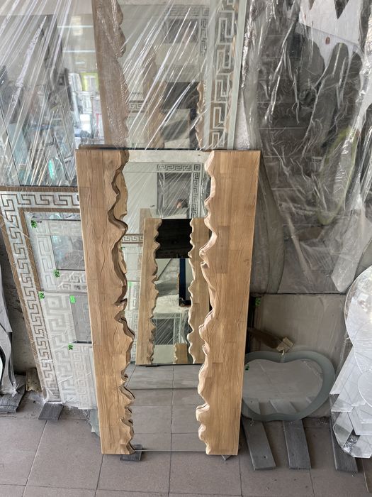 Огледало Рустик стил огледало за коридор,баня,стена Уникат