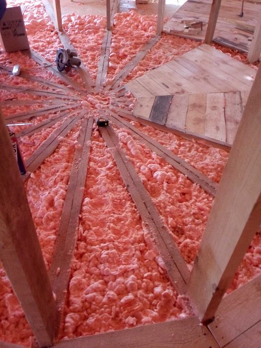 утепление гаража крыши