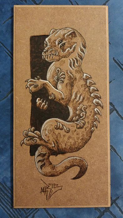 Пирография върху дърво