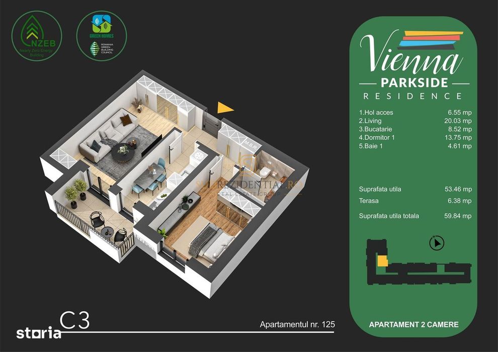 Apartment in București, Apărătorii Patriei - Vedere 5