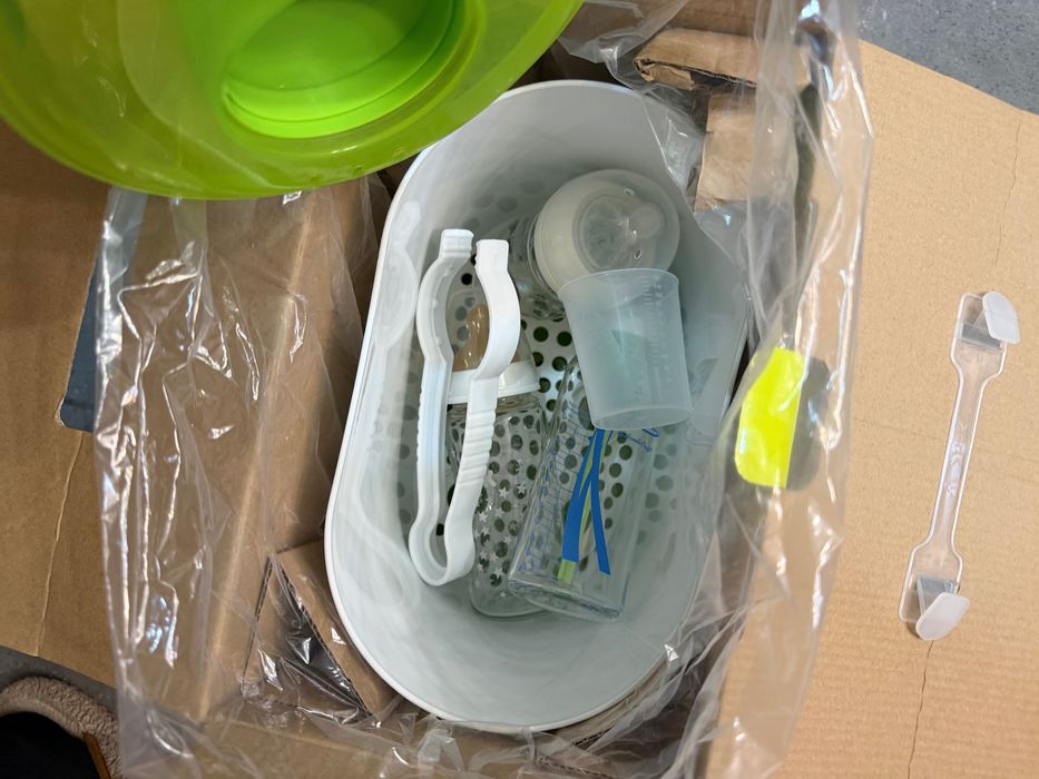 Електрически парен стерилизатор 3-в-1 за бебешки принадлежности