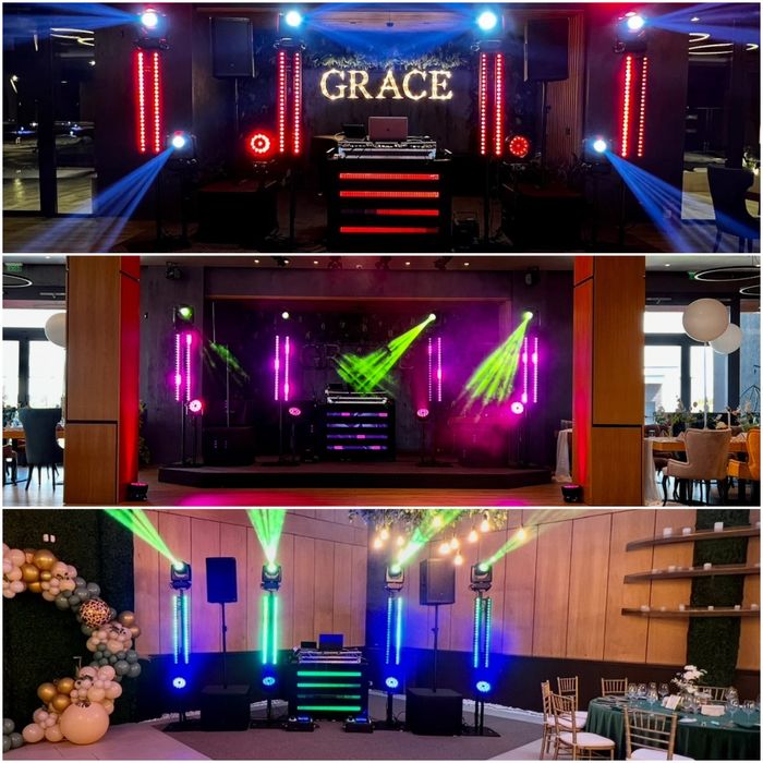 Set 8 bare LED RGB X-Craft KT-401, DMX, DJ / scenă