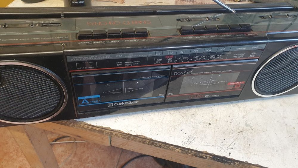 Tape deck Luxman K115/Sony tc k411/Akai hxa451w/ Boombox Crown,Siemens