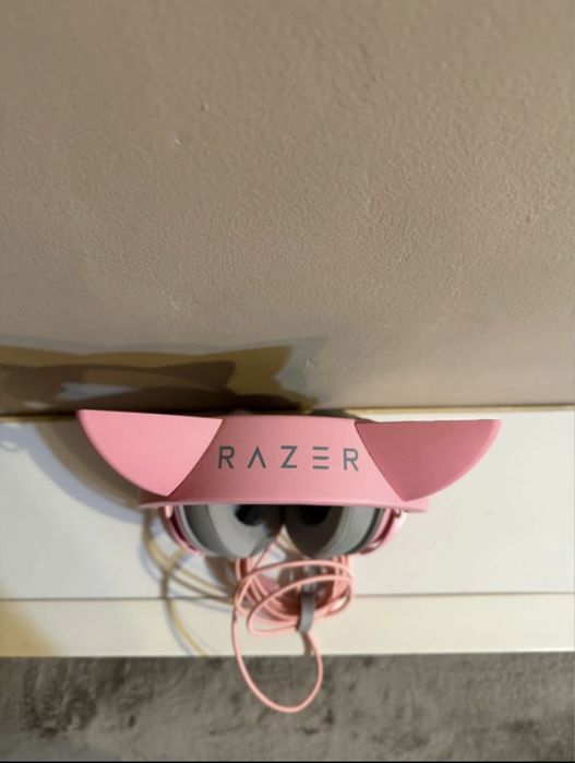 Căști gaming Razer Kraken Kitty Edition Quartz, NOI