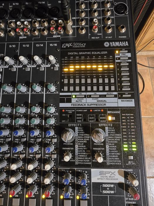 Mixer activ Yamaha Emx5014cf/Yamaha Emx5016cf/Crown 1400csl/Carver Pm1200