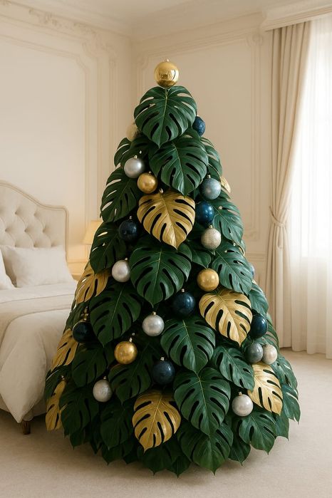 Новогодняя Ёлка-Монстера