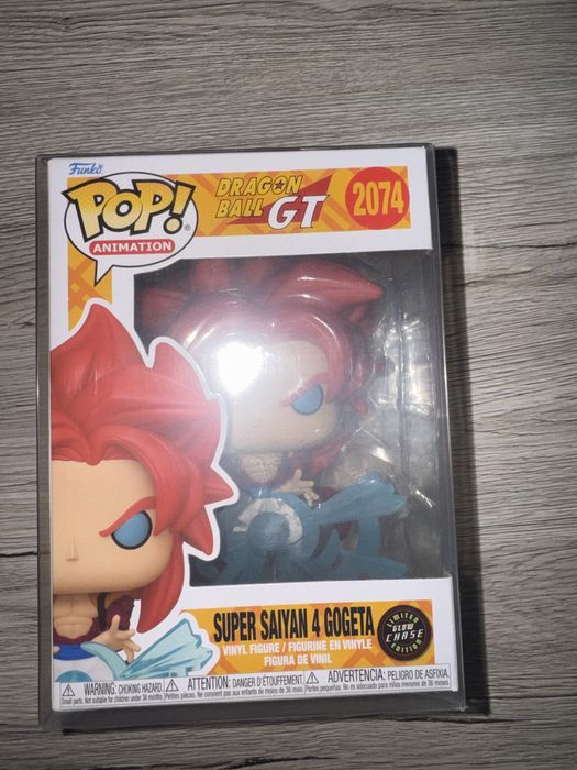 Super Sayian 4 Gogeta chase funko