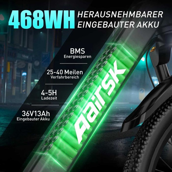 Електрическо колело Чисто ново E-Bike, 21 Speed 36V 13Ah Battery