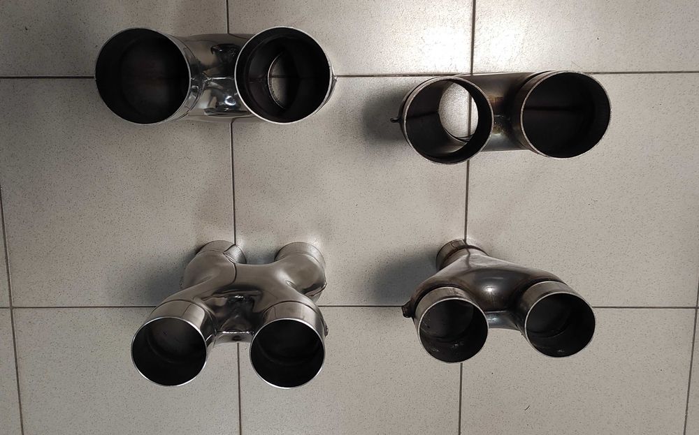 X и Y пайп конектори  от неръждама стомана 63 мм/76мм