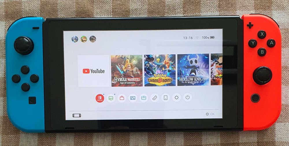 Nintendo Switch OLED + 3 игри