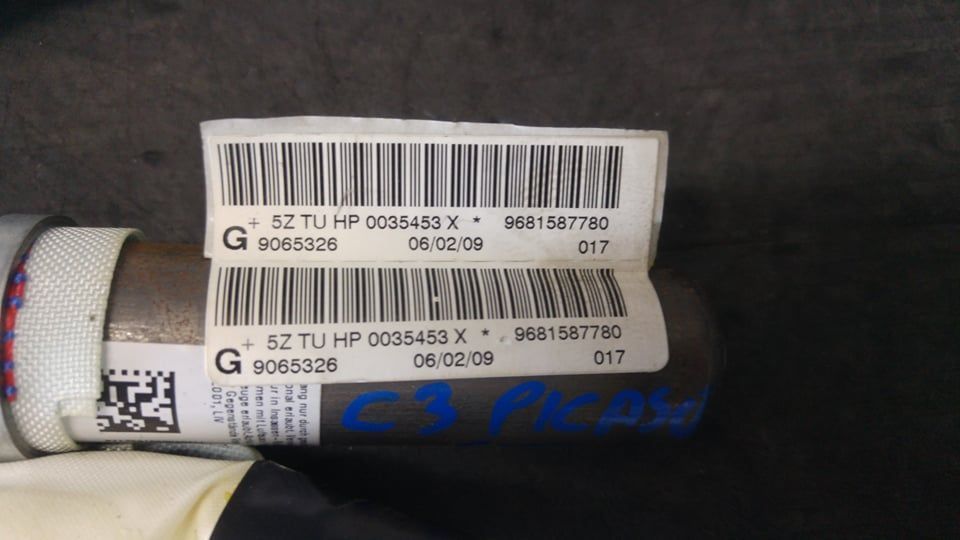Airbag cortina stanga citroen c3 picasso sh 9681587780