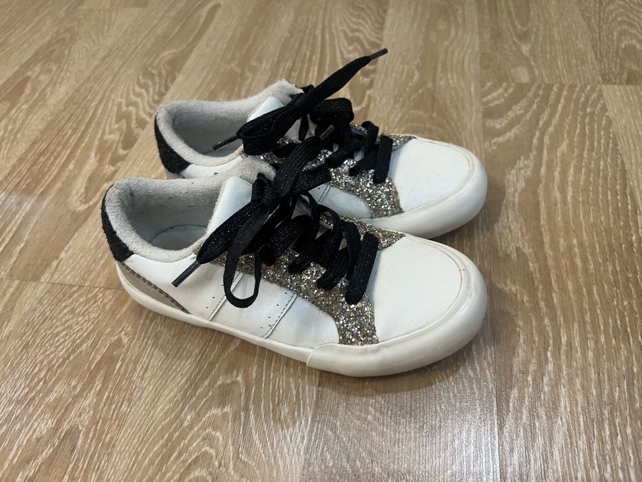 Кожаные кеды Mango , 32 рр , для девочки