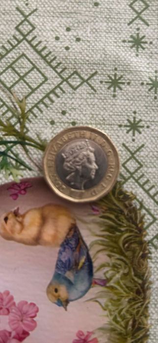 Монета 1 псунд 2017 год