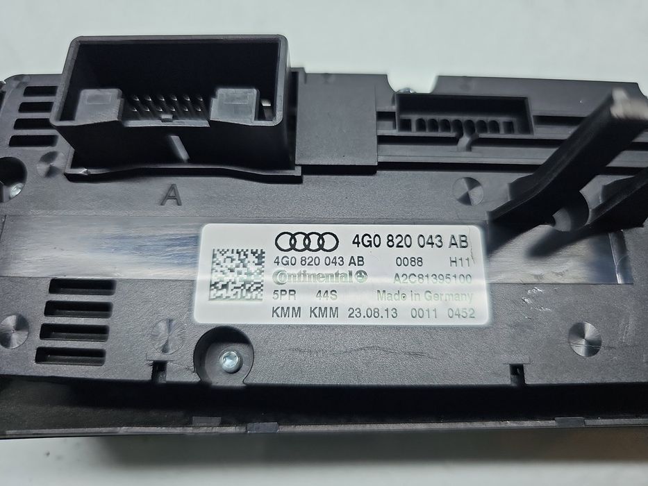 Panou comanda clima AUDI A6 (4G2, C7) [Fabr 2012-2017] 4G0820043AB