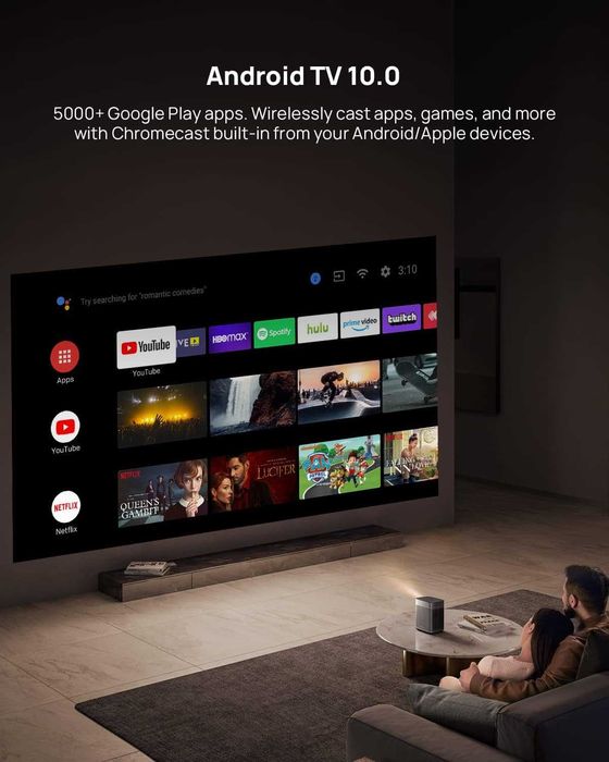 Мобильный проектор XGIMI Halo+ 700ISO Lumens Встроенный Аккумулятор