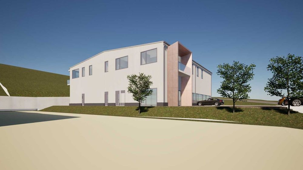 Teren cu autorizatie de constructie hala 2980 mp Cluj Napoca