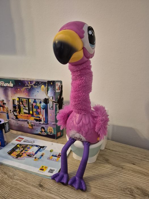 Set Lego 42160 & RC Minnie Roadster Jada roz &  Flamingo interactiv