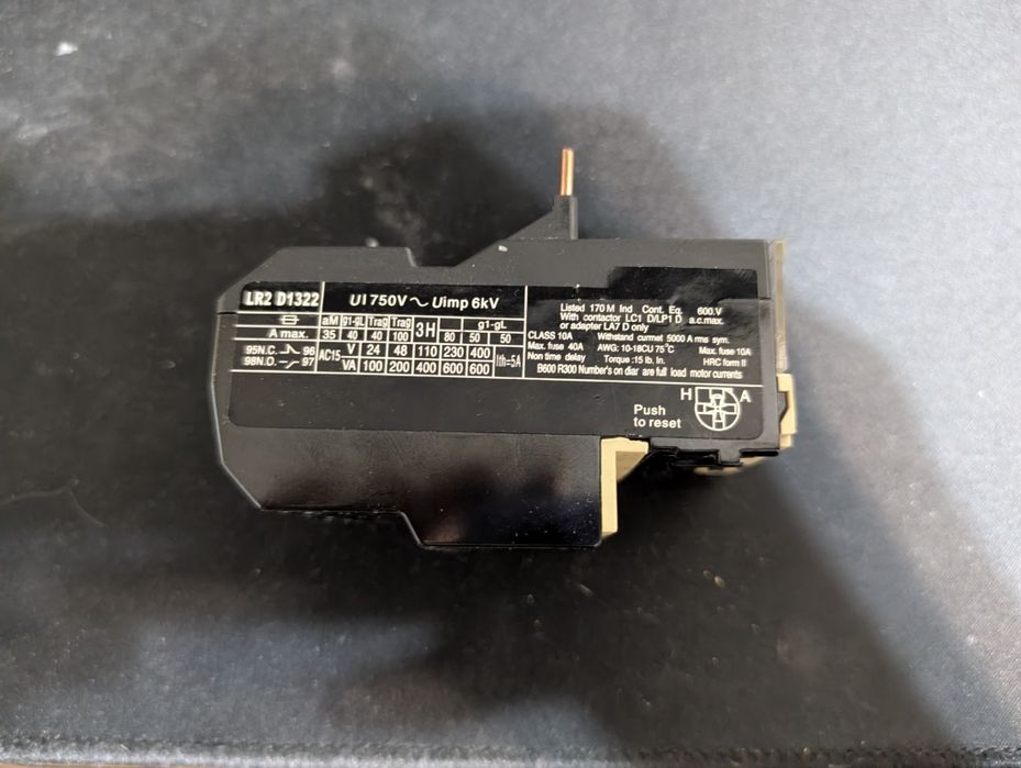 Тепловое реле LR2 D1322