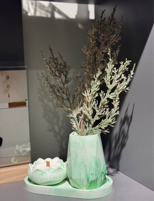 Декоративный набор из гипса