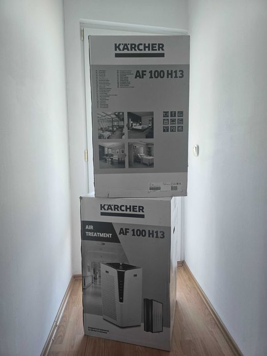 Purificator aer nou,sigilat ,Karcher AF100 H13 (87m2 acoperire)