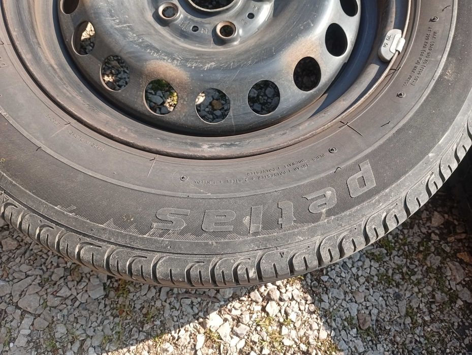 Продавам железни джанти 15" 5х112 с летни гуми 195/65/15