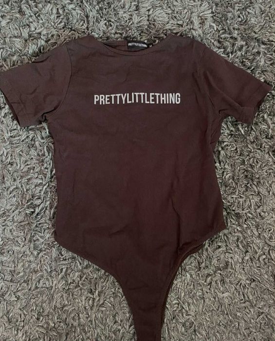Кафяво боди от Prettylittlething