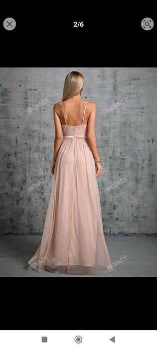 Мрежеста ками рокля с разделени бедра