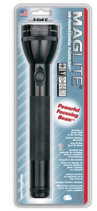Фенер-Maglite 3C Cell Flashlight, black