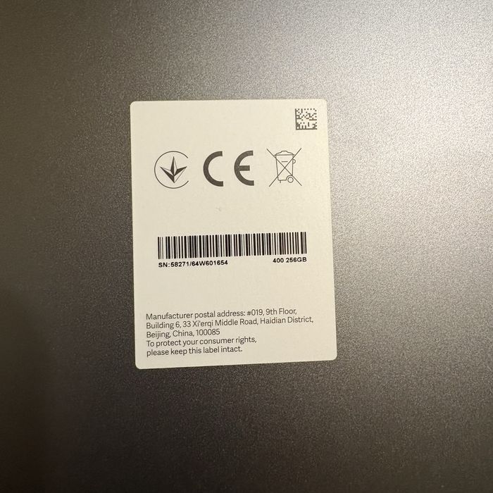 Xiaomi poco pad 12.1 256гб