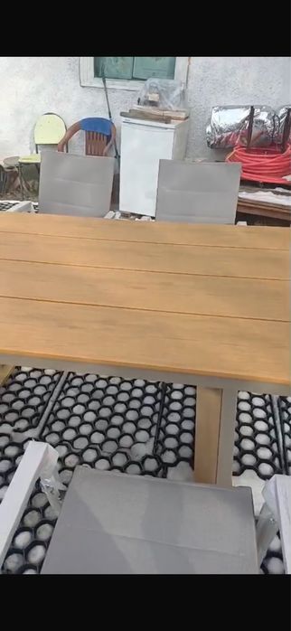 Комплект 7в1 стол и 6 стульев