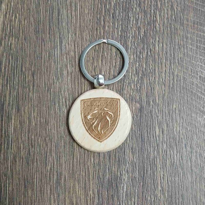 Дървен ключодържател