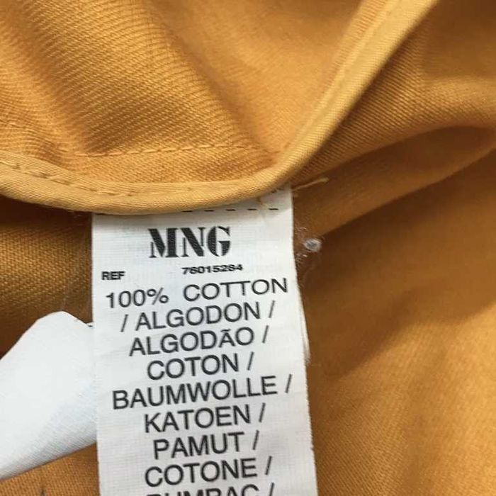 Mango original trenci denim galben XS/S