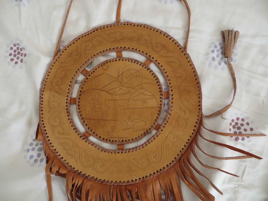 Пано естествена кожа, кутийка за бижута, винтидж кухненска декорация