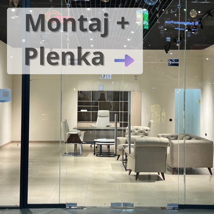 Матовая пленка прозрачная (ТУМАНКА)