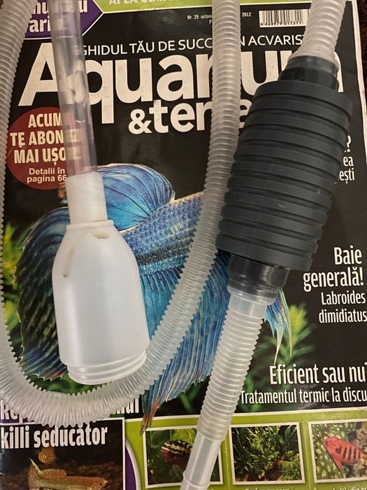 Acvariu de 120 litri cu pești