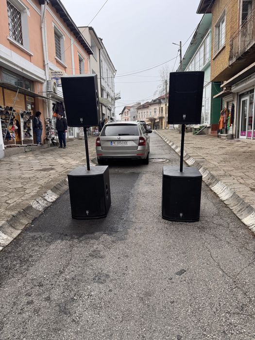Система jbl 2 по 1000 на бас и 2 по 800 топ