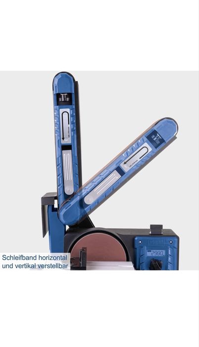 Лентов  Дисков шлайф комбиниран - Scheppach BTS800Vario 400W