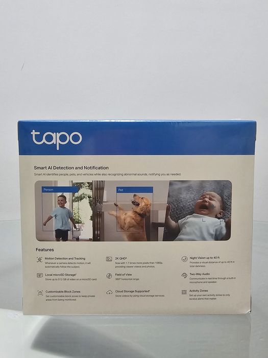 Tapo C220 2K QHD – sigilată, Wi-Fi