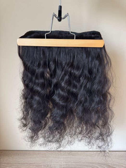 100% натурална индийска коса, 40см, 102 грама.