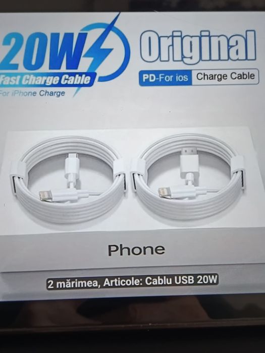 *Încărcătoare rapide (Fast Charger) pentru  telefoane iPhone