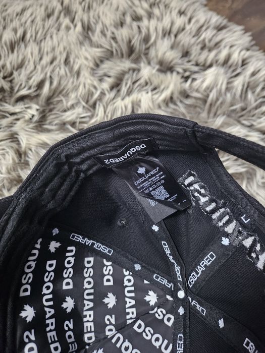 Sapca Dsquared2 Flag full Black Premium