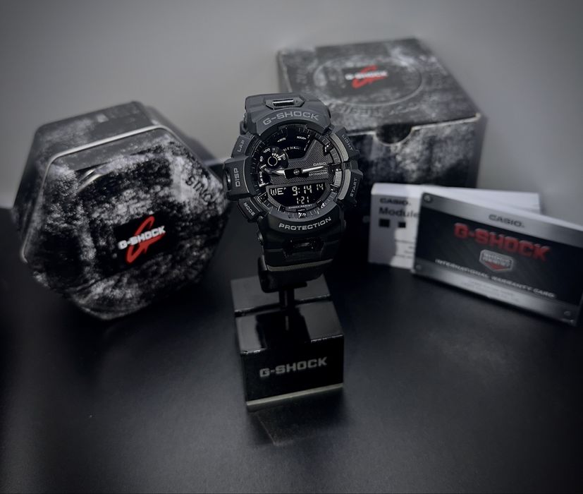 Часовник Casio G-Shock GBA-900-1A Bluetooth step tracker