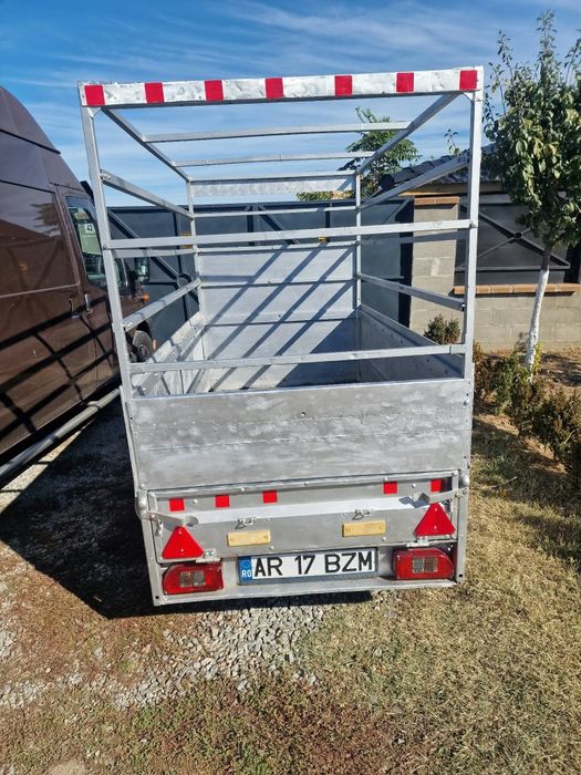 Remorcă 750  Kg înmatriculată