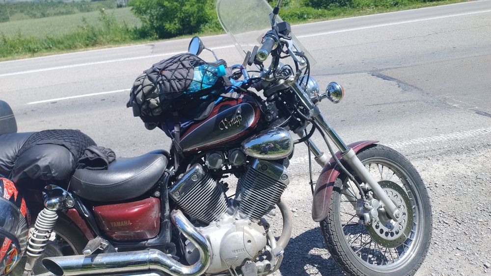 Chopper motocicleta yamaha virago 535 cc