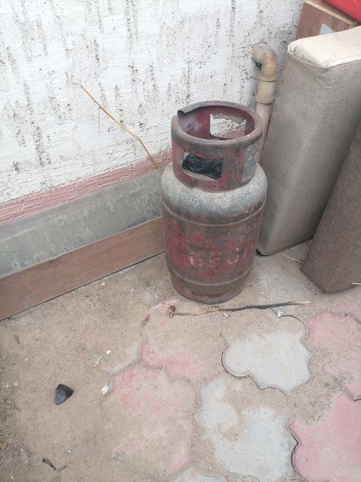 Газовый балон маленький