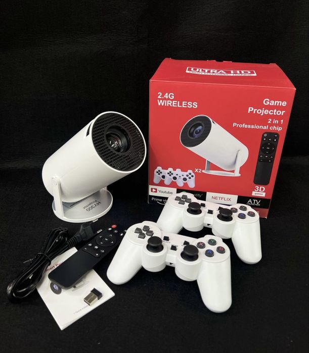 Проектор для домашнего кинотеатра. Портативный LCD проектор.