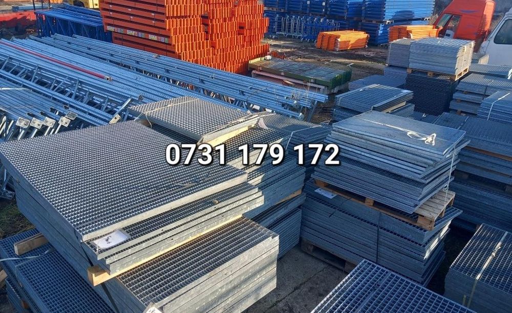 Grătare trepte zincate