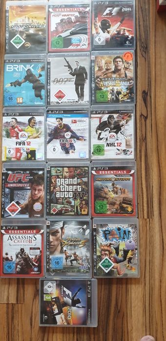 PS 3 оригинални перфектни игри -30лв/бр